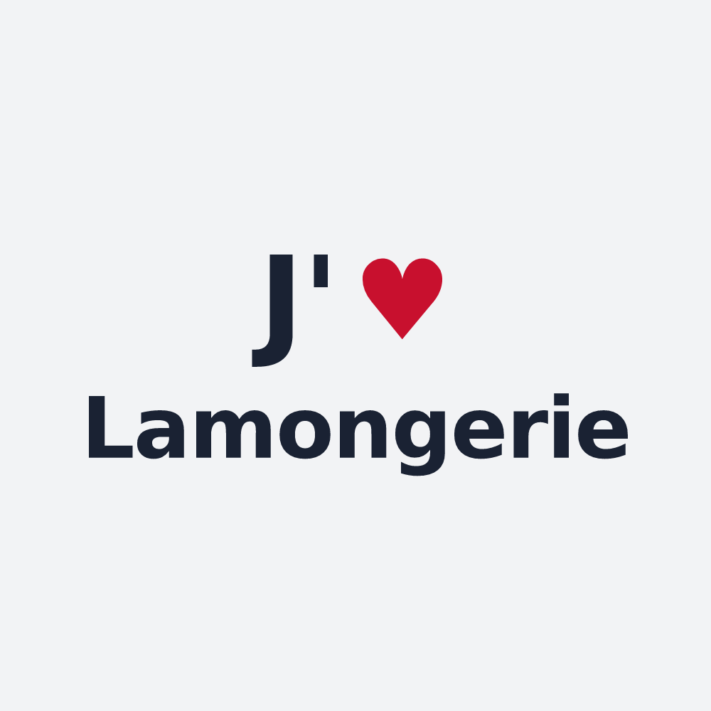 Poster personnalisé Lamongerie — design J'aime Lamongerie