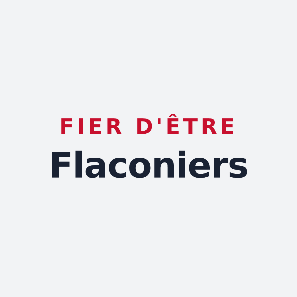 Poster « Fier d'être Flaconiers » — design pour Landifay-et-Bertaignemont