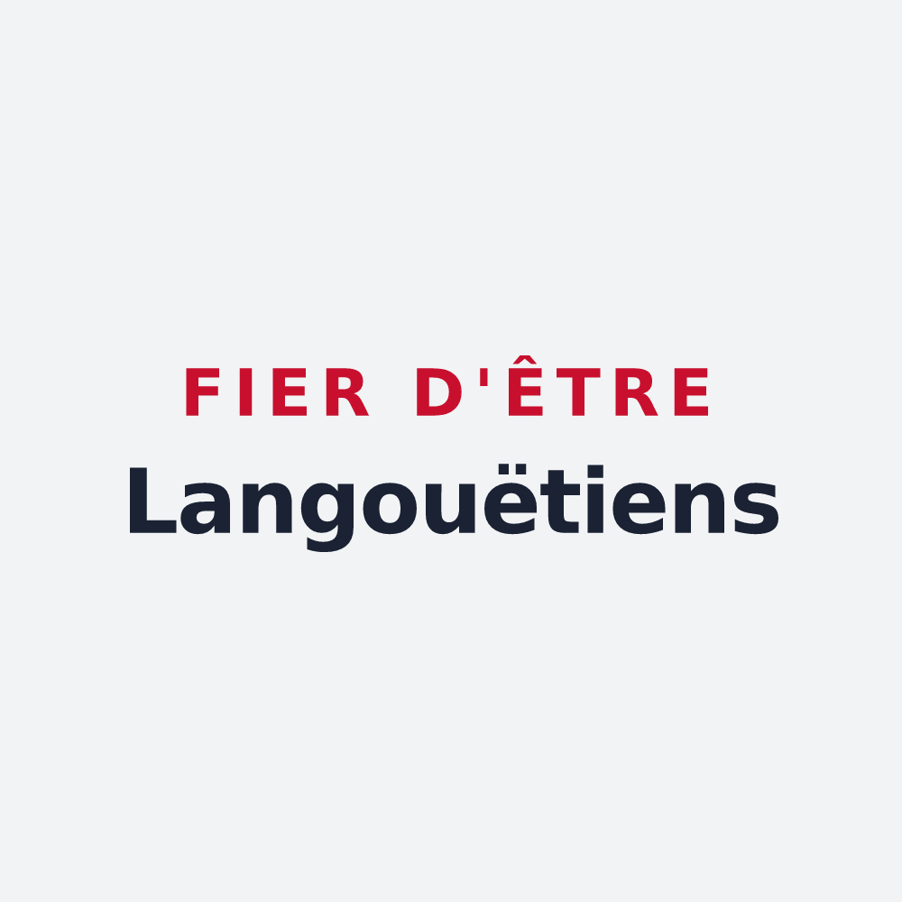 Poster « Fier d'être Langouëtiens » — design pour Langouet