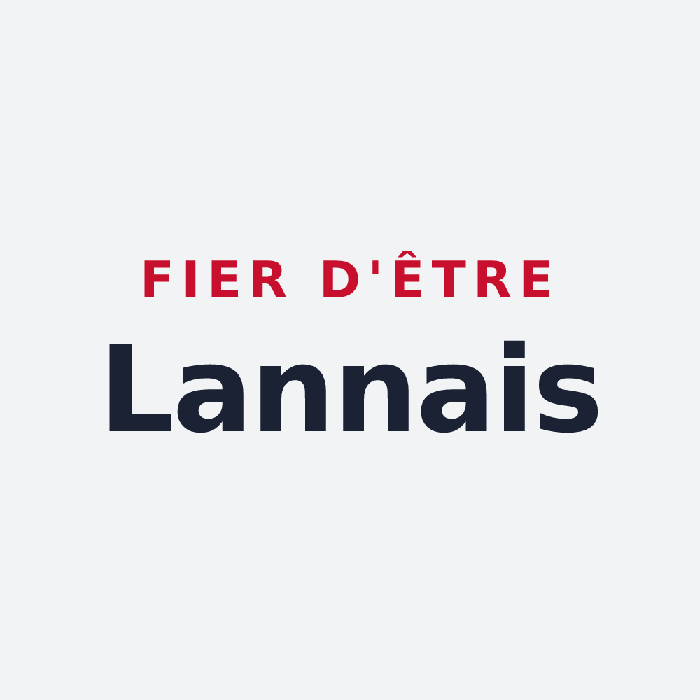 Poster « Fier d'être Lannais » — design pour Lanne-en-Barétous
