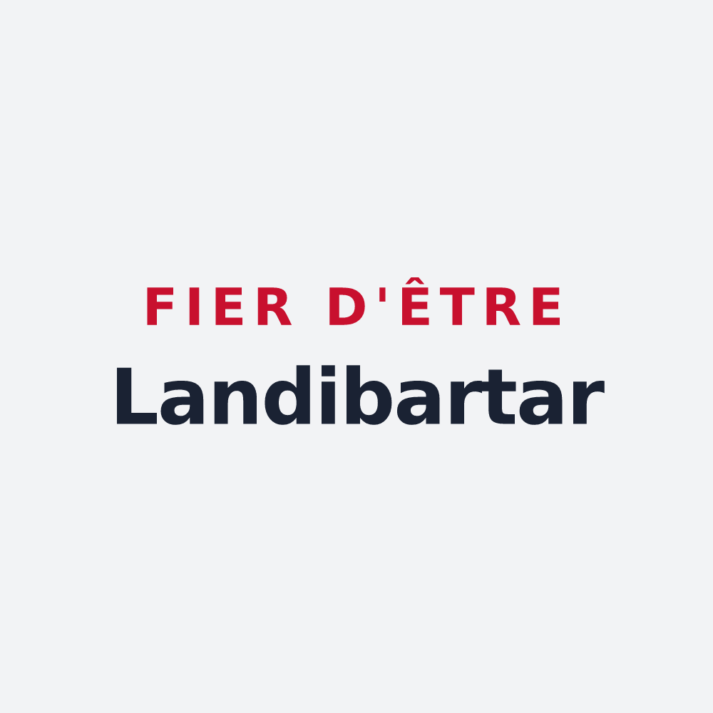 Poster « Fier d'être Landibartar » — design pour Lantabat
