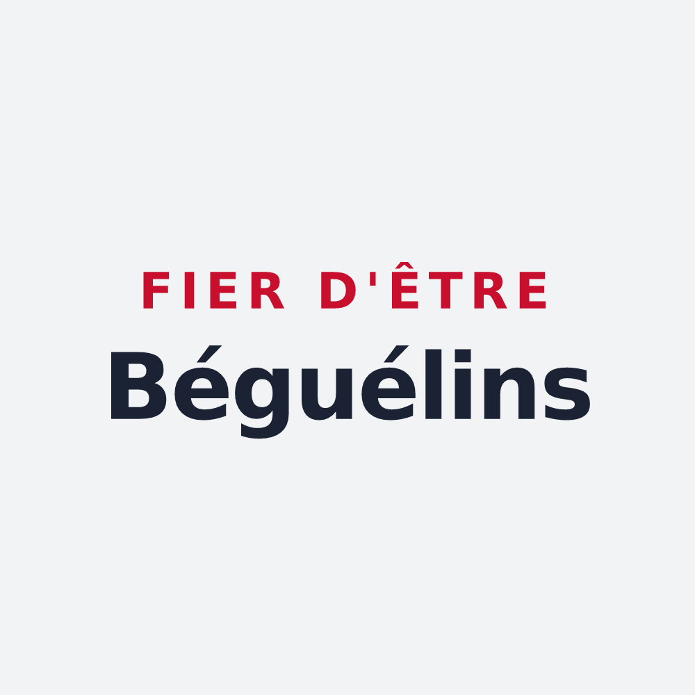 Poster « Fier d'être Béguélins » — design pour Lantenay