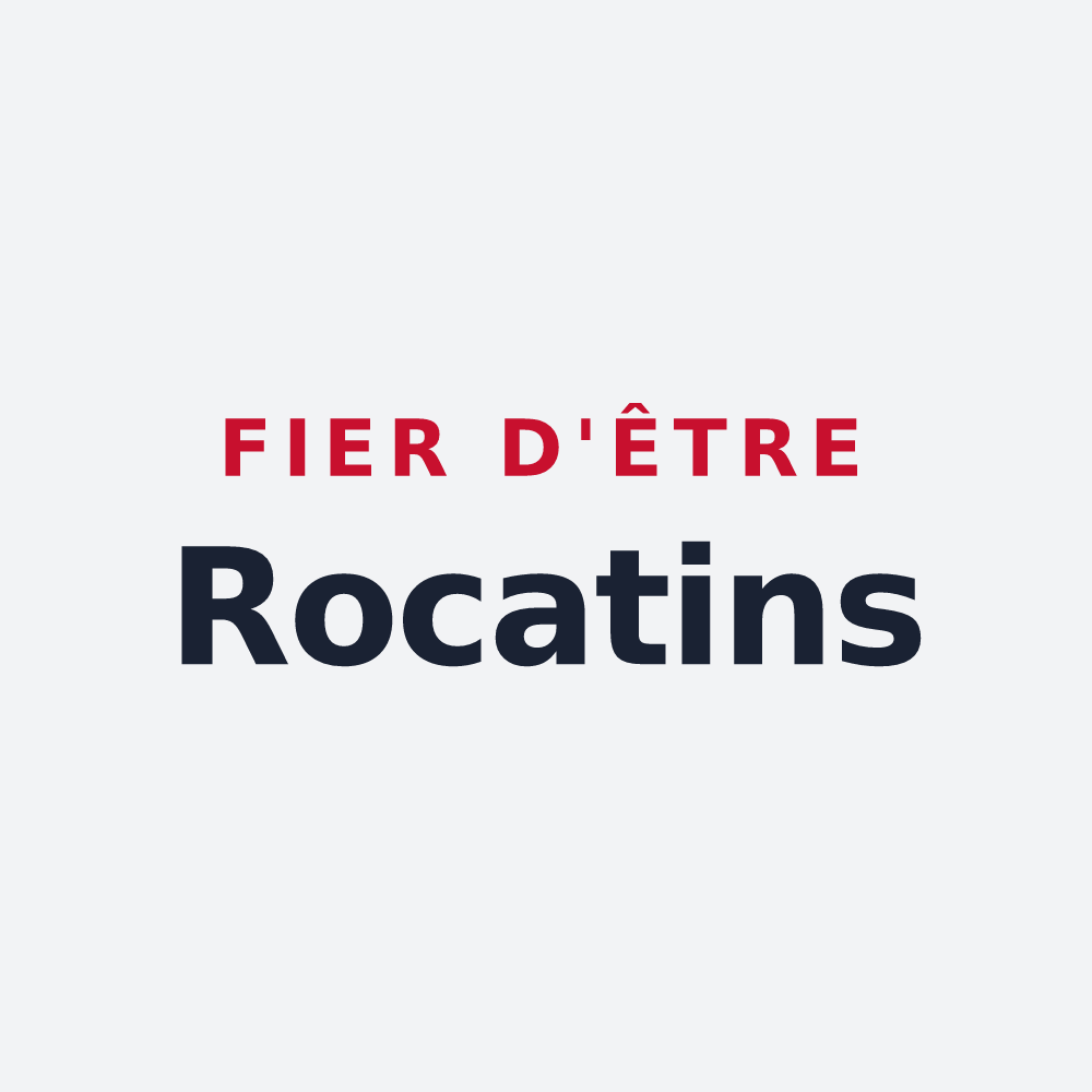 Poster « Fier d'être Rocatins » — design pour Laroque-des-Albères