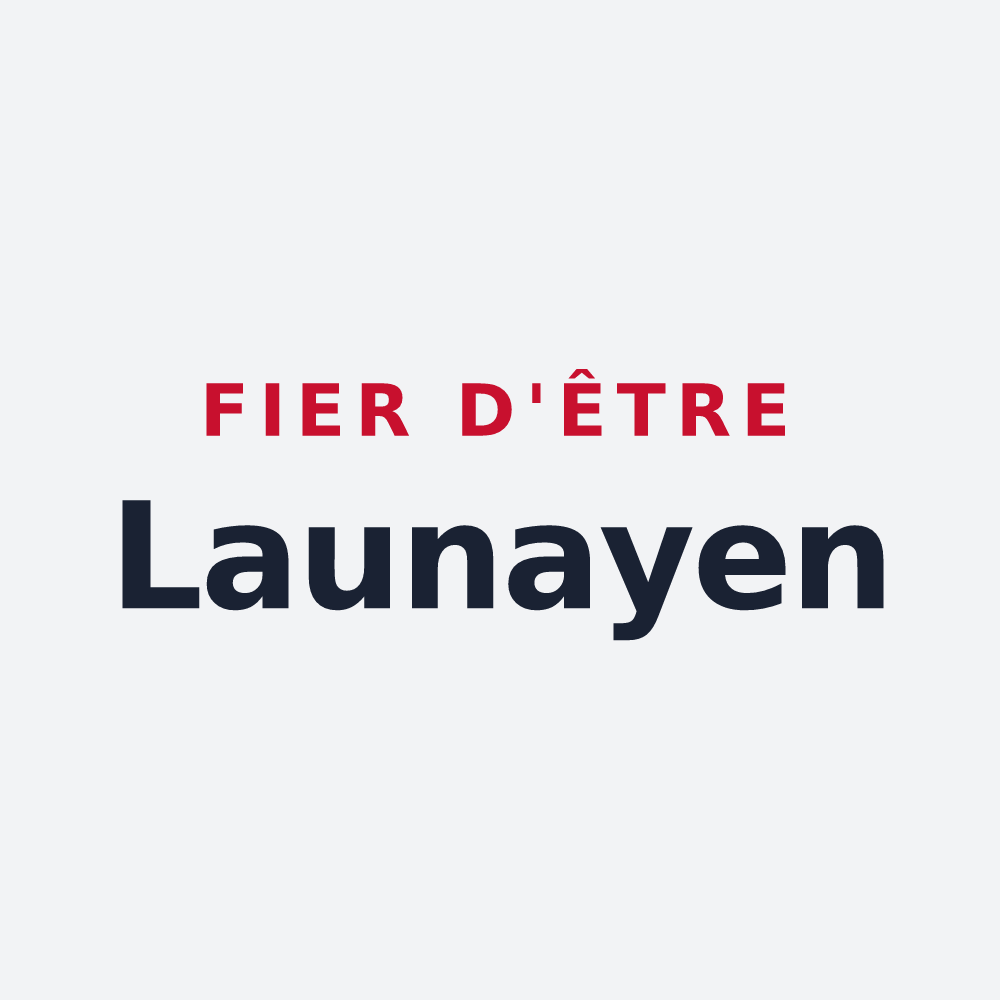 Poster « Fier d'être Launayen » — design pour Launay