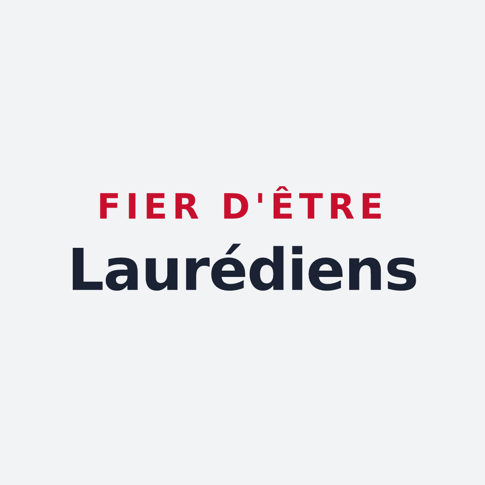 Poster « Fier d'être Laurédiens » — design pour Laurède