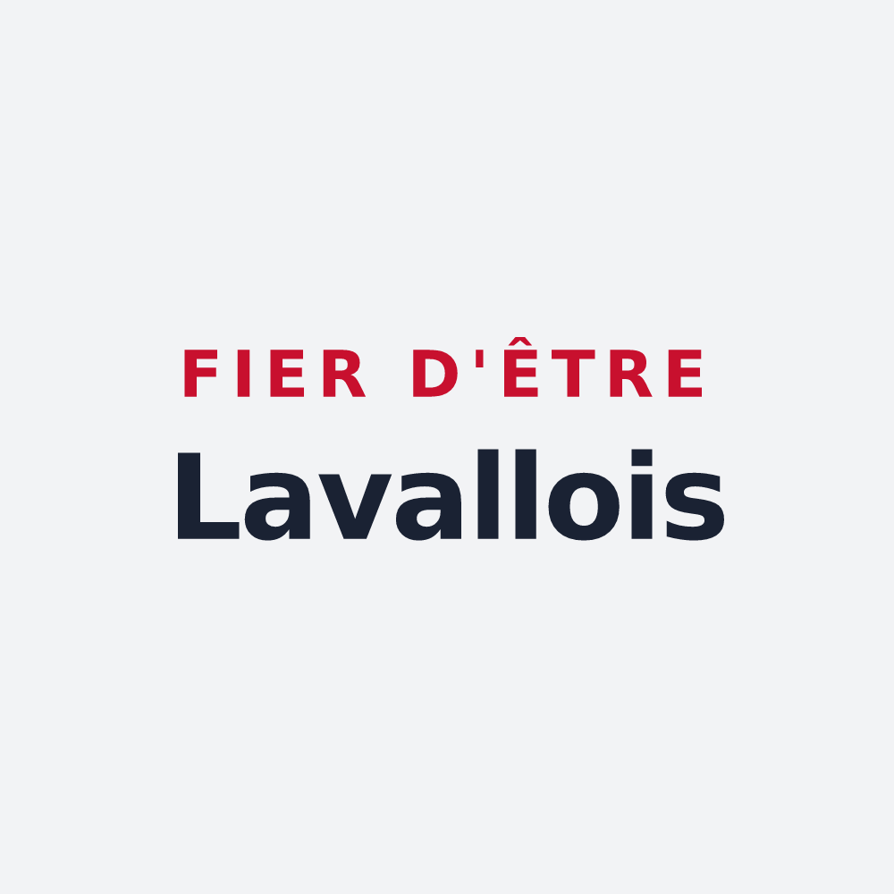 Poster « Fier d'être Lavallois » — design pour Laval-en-Belledonne