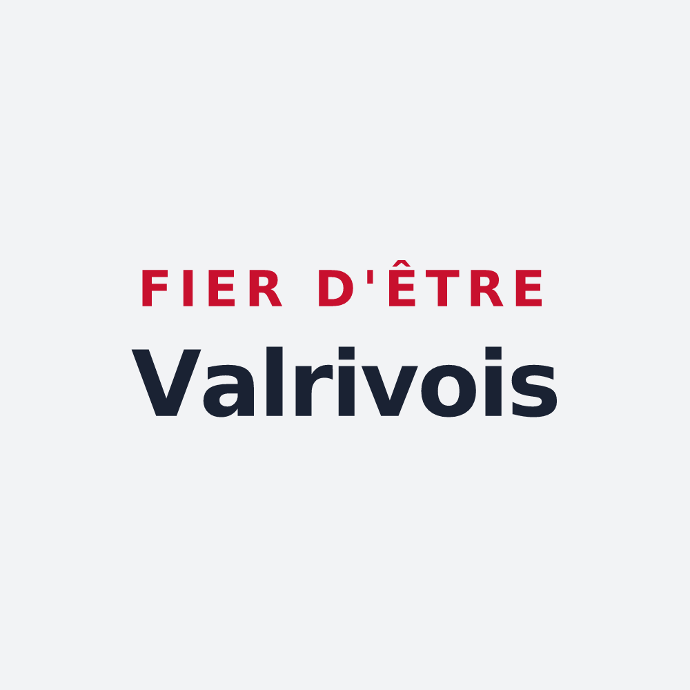 Poster « Fier d'être Valrivois » — design pour Laval-en-Brie
