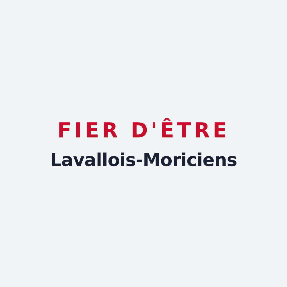Poster « Fier d'être Lavallois-Moriciens » — design pour Laval-Morency