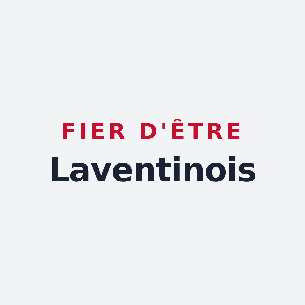Poster « Fier d'être Laventinois » — design pour Laventie