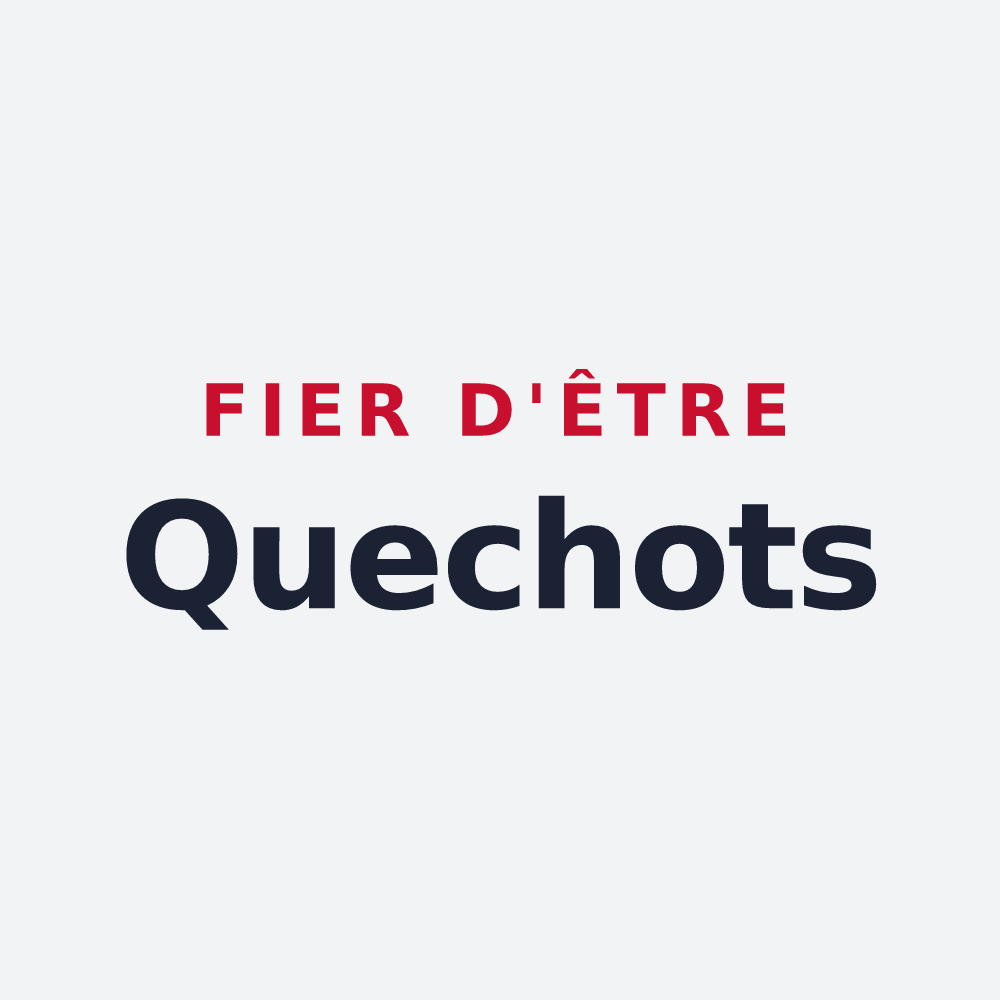 Poster « Fier d'être Quechots » — design pour Laville-aux-Bois