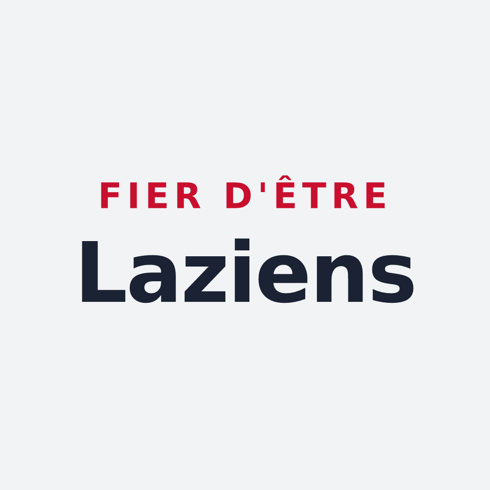 Poster « Fier d'être Laziens » — design pour Laz