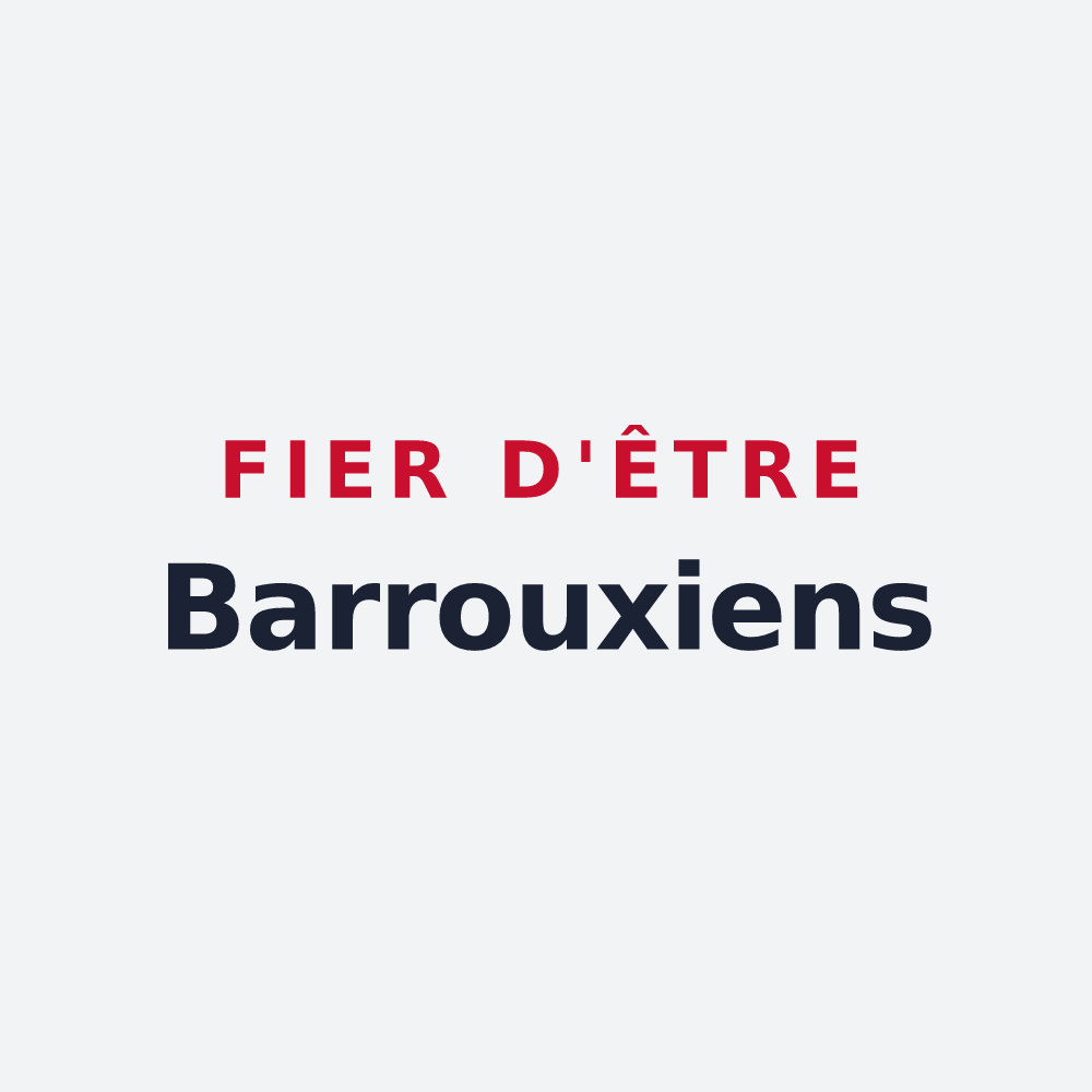 Poster « Fier d'être Barrouxiens » — design pour Le Barroux