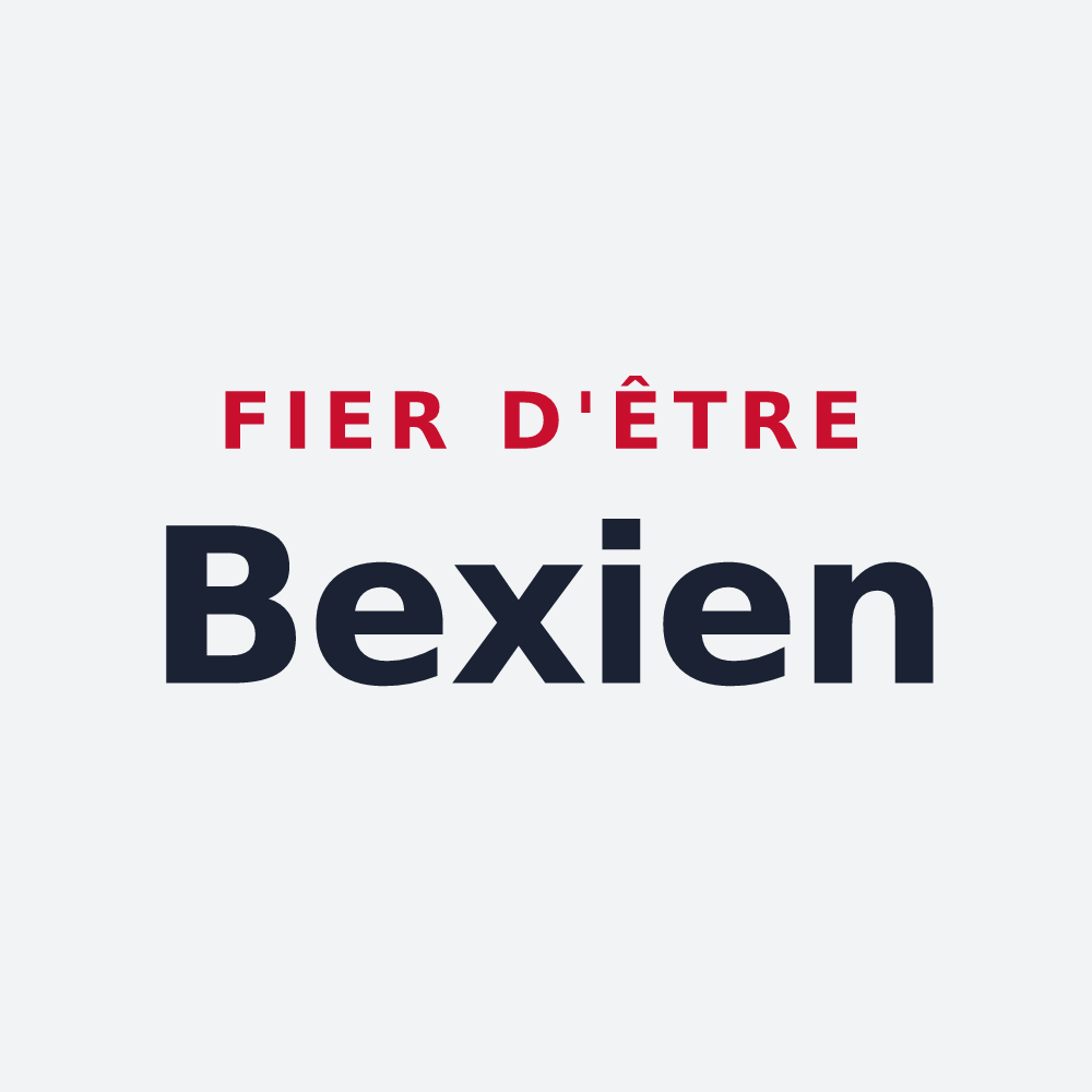 Poster « Fier d'être Bexien » — design pour Le Bec-Hellouin