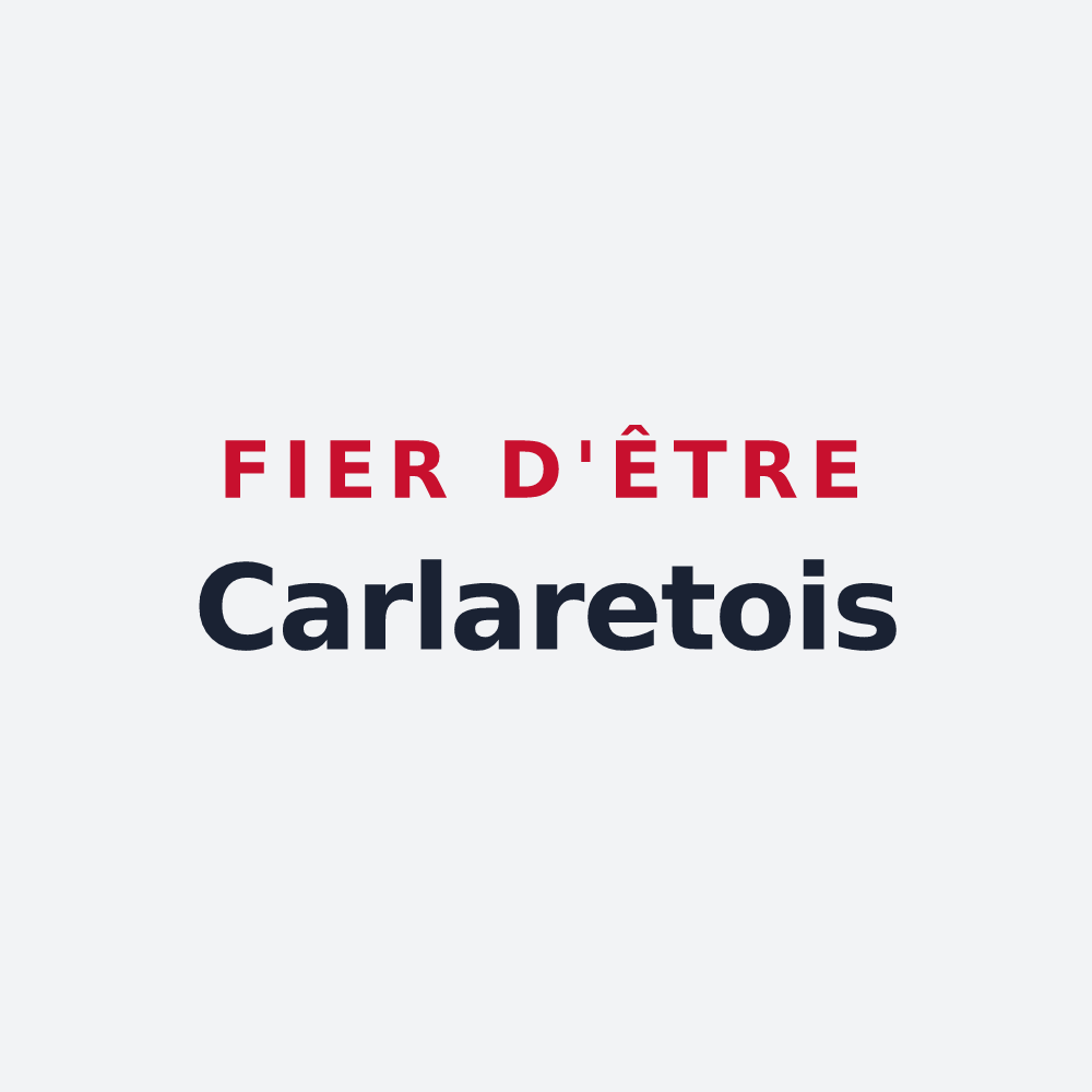 Poster « Fier d'être Carlaretois » — design pour Le Carlaret