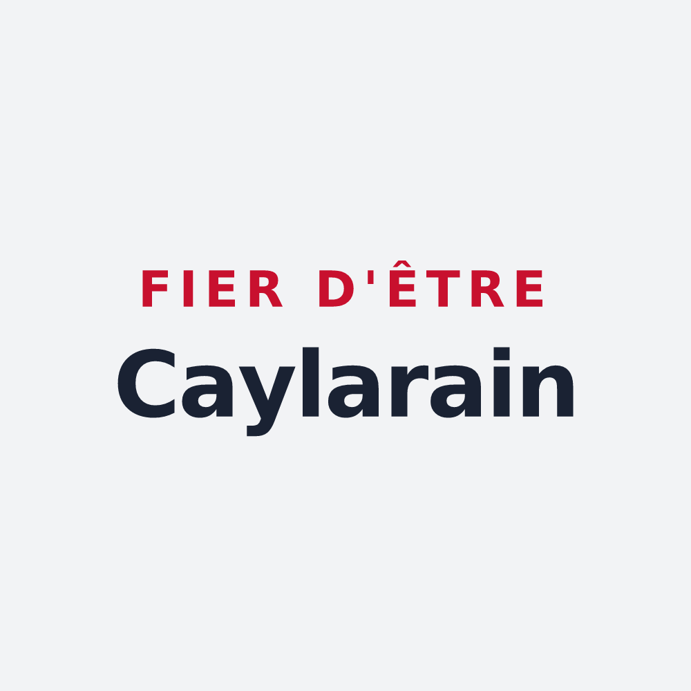 Poster « Fier d'être Caylarain » — design pour Le Caylar