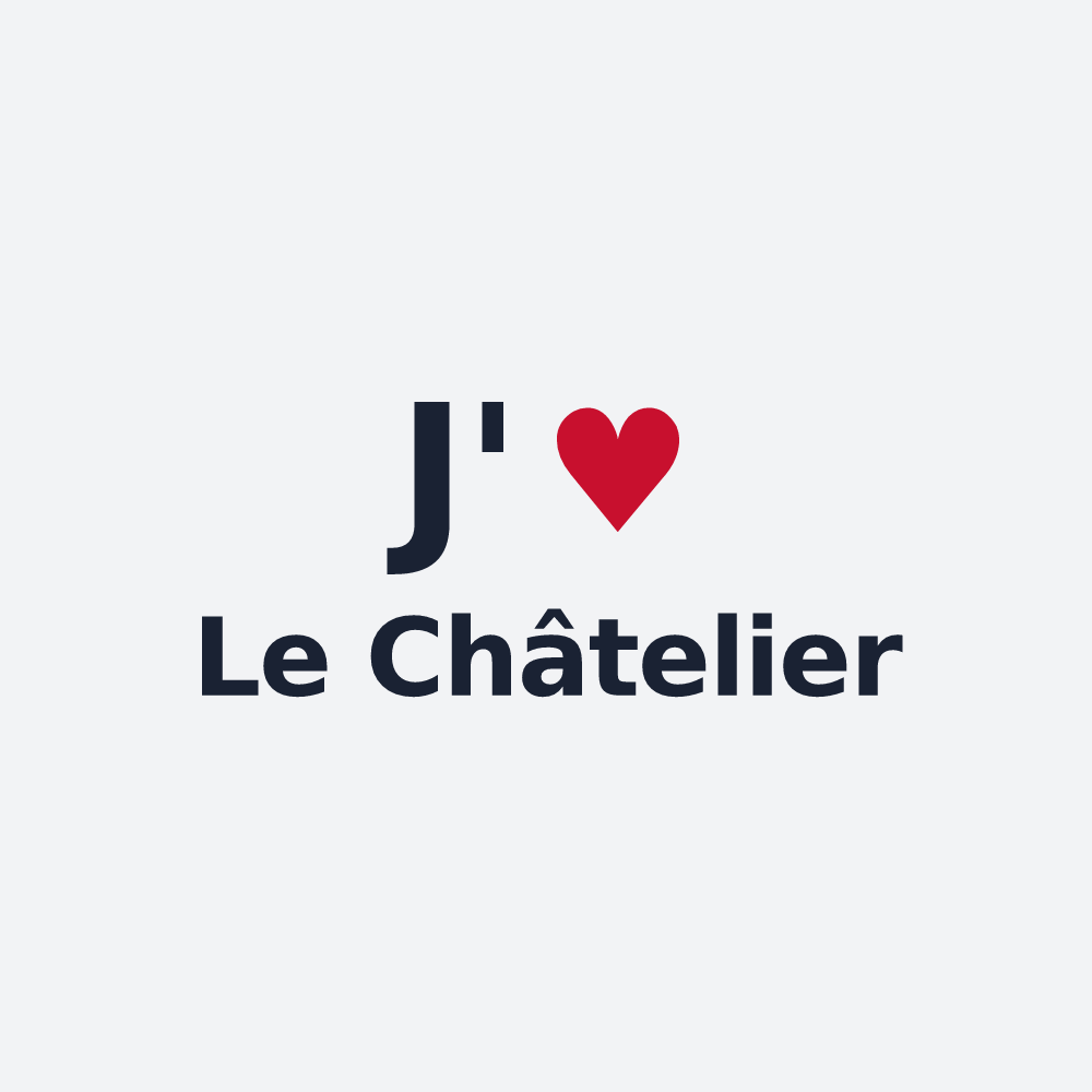 Poster personnalisé Le Châtelier — design J'aime Le Châtelier