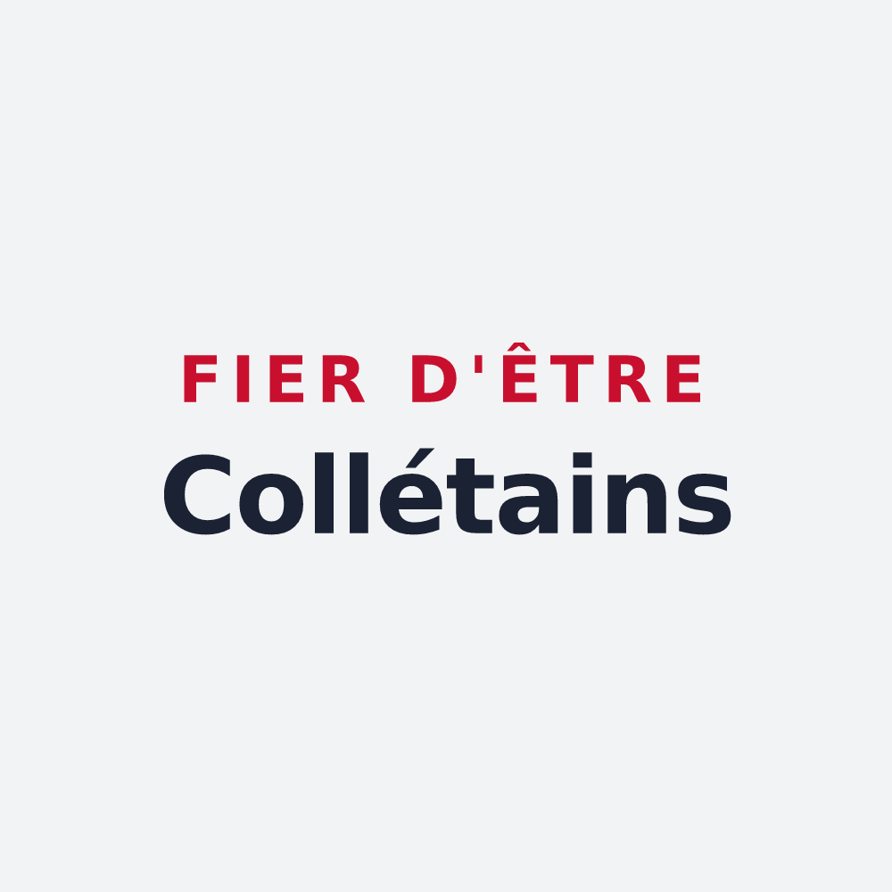 Poster « Fier d'être Collétains » — design pour Le Collet-de-Dèze