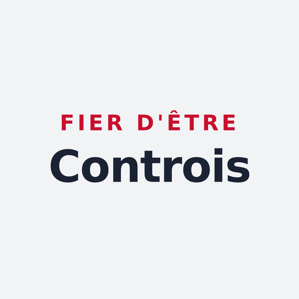 Poster « Fier d'être Controis » — design pour Le Controis-en-Sologne