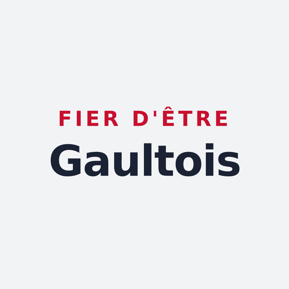 Poster « Fier d'être Gaultois » — design pour Le Gault-Soigny