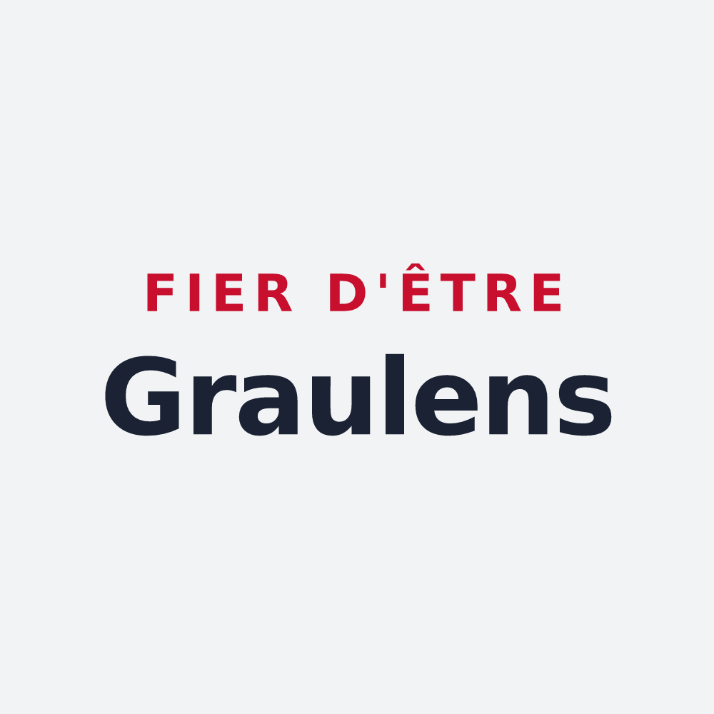 Poster « Fier d'être Graulens » — design pour Le Grau-du-Roi