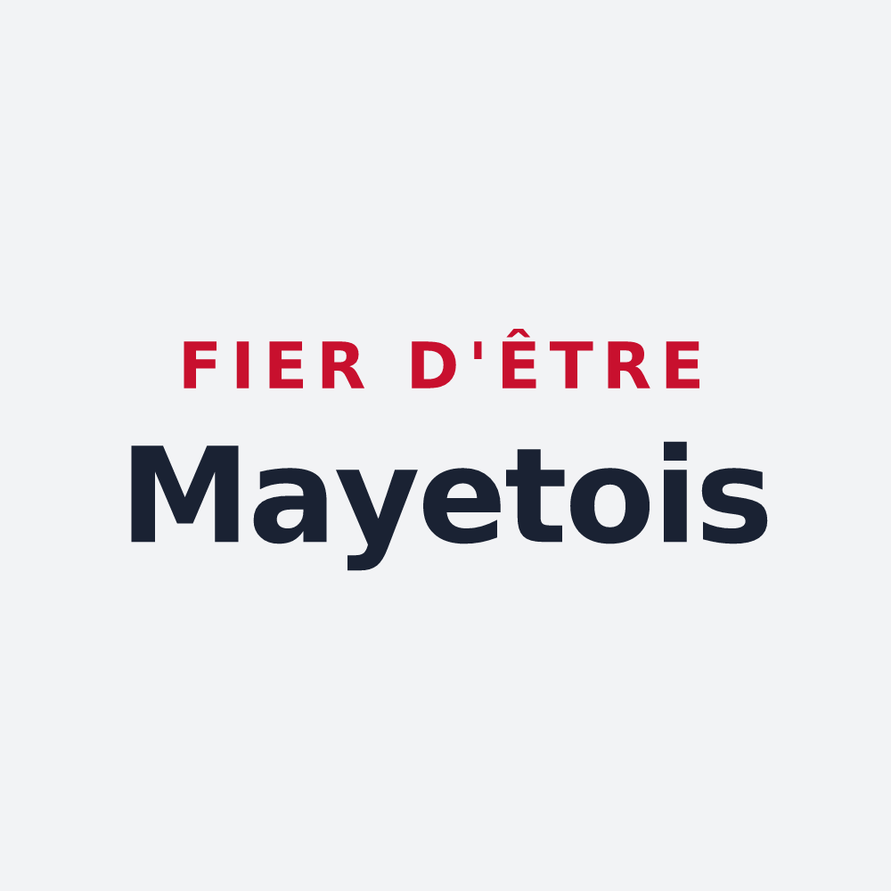 Poster « Fier d'être Mayetois » — design pour Le Mayet-de-Montagne