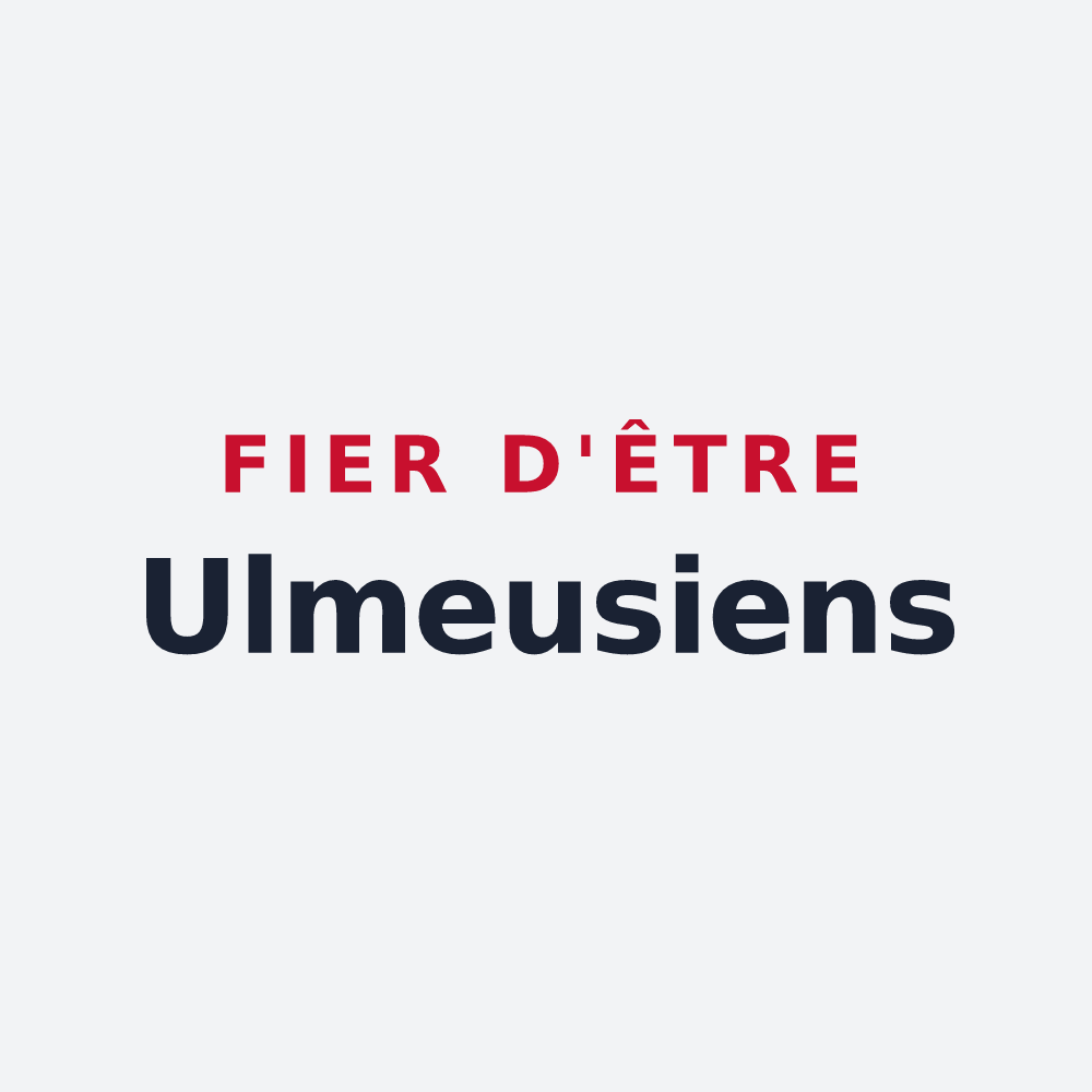 Poster « Fier d'être Ulmeusiens » — design pour Le Meux