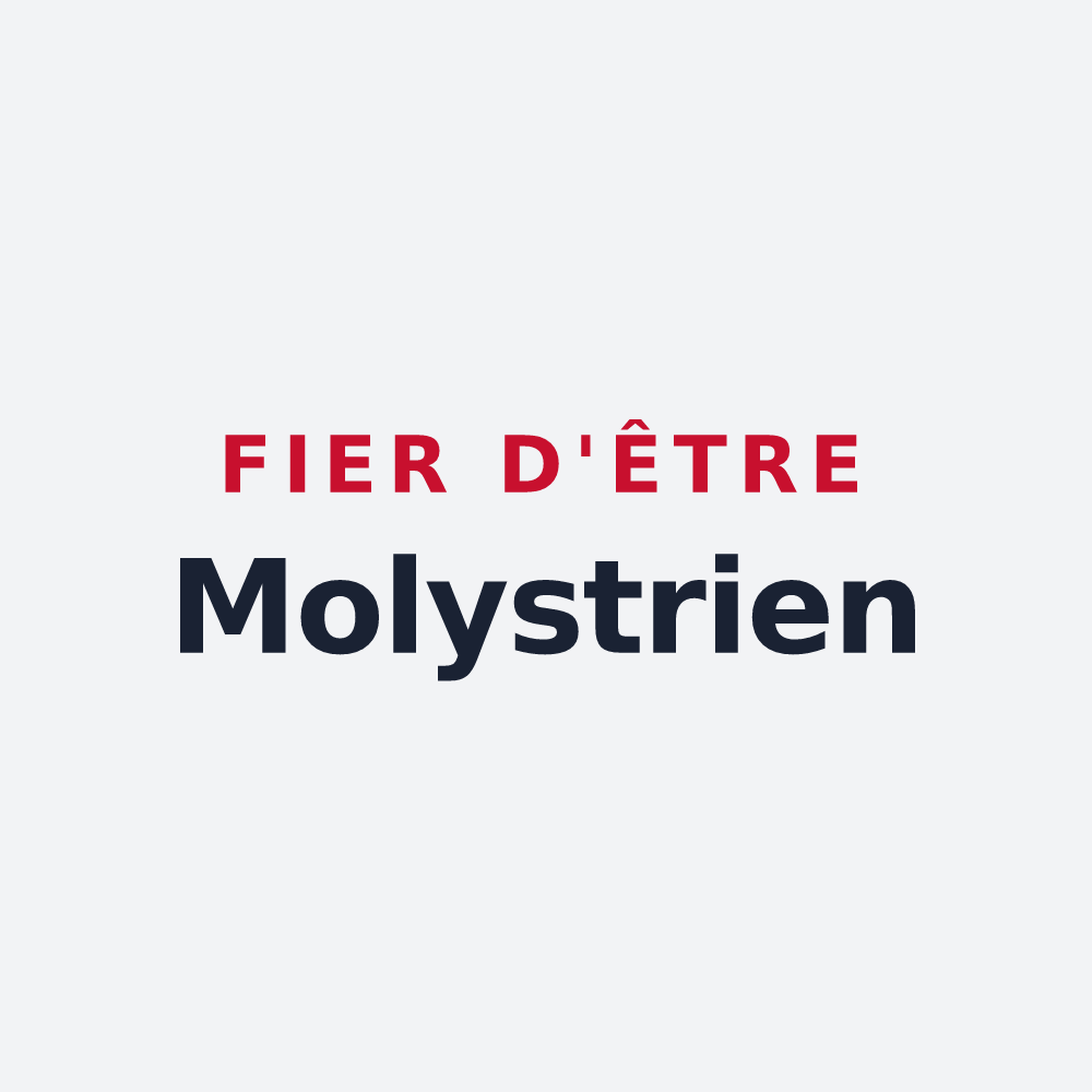 Poster « Fier d'être Molystrien » — design pour Le Molay-Littry