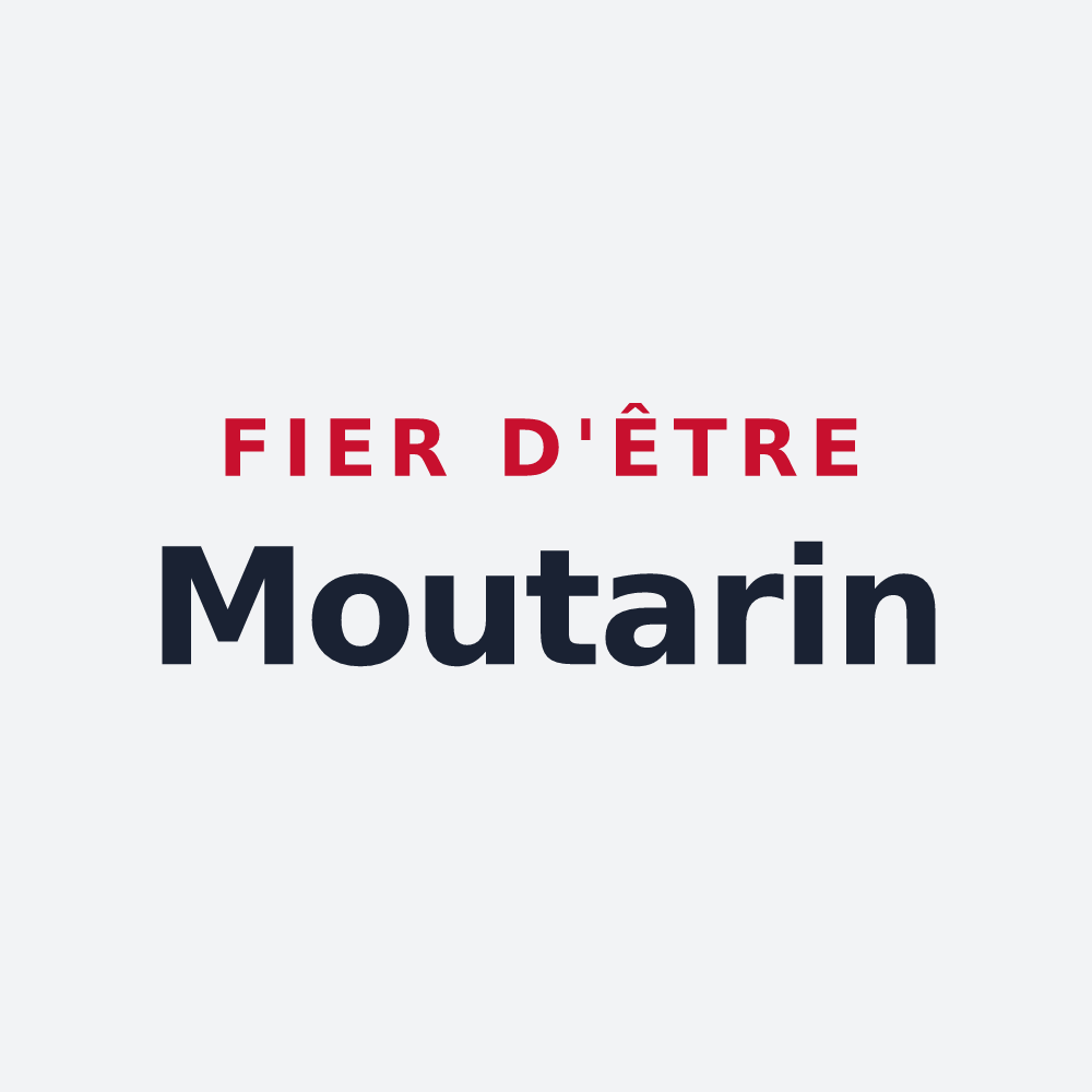 Poster « Fier d'être Moutarin » — design pour Le Moutaret