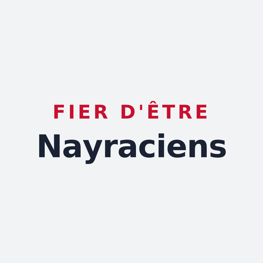 Poster « Fier d'être Nayraciens » — design pour Le Nayrac