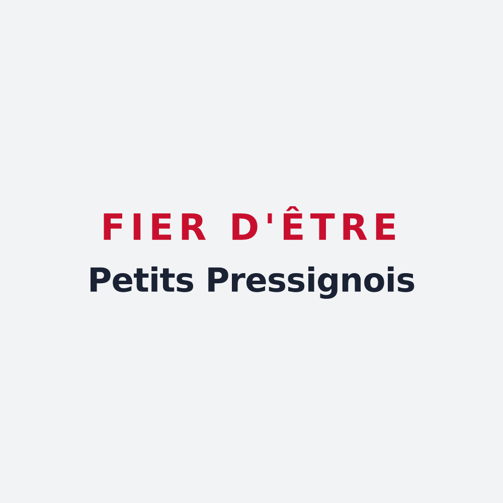 Poster « Fier d'être Petits Pressignois » — design pour Le Petit-Pressigny
