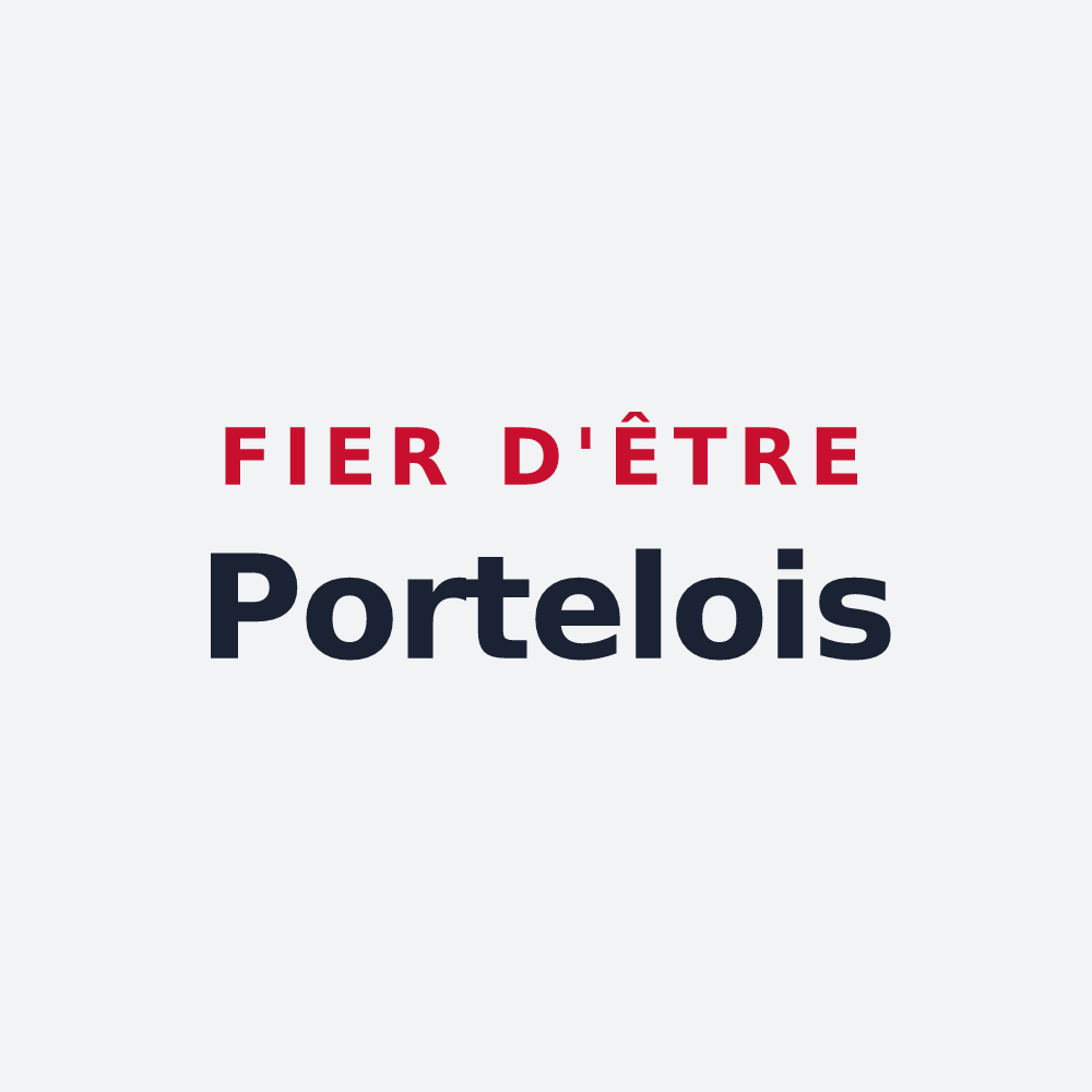 Poster « Fier d'être Portelois » — design pour Le Portel