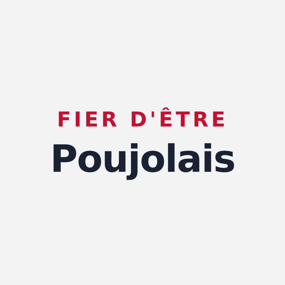 Poster « Fier d'être Poujolais » — design pour Le Poujol-sur-Orb