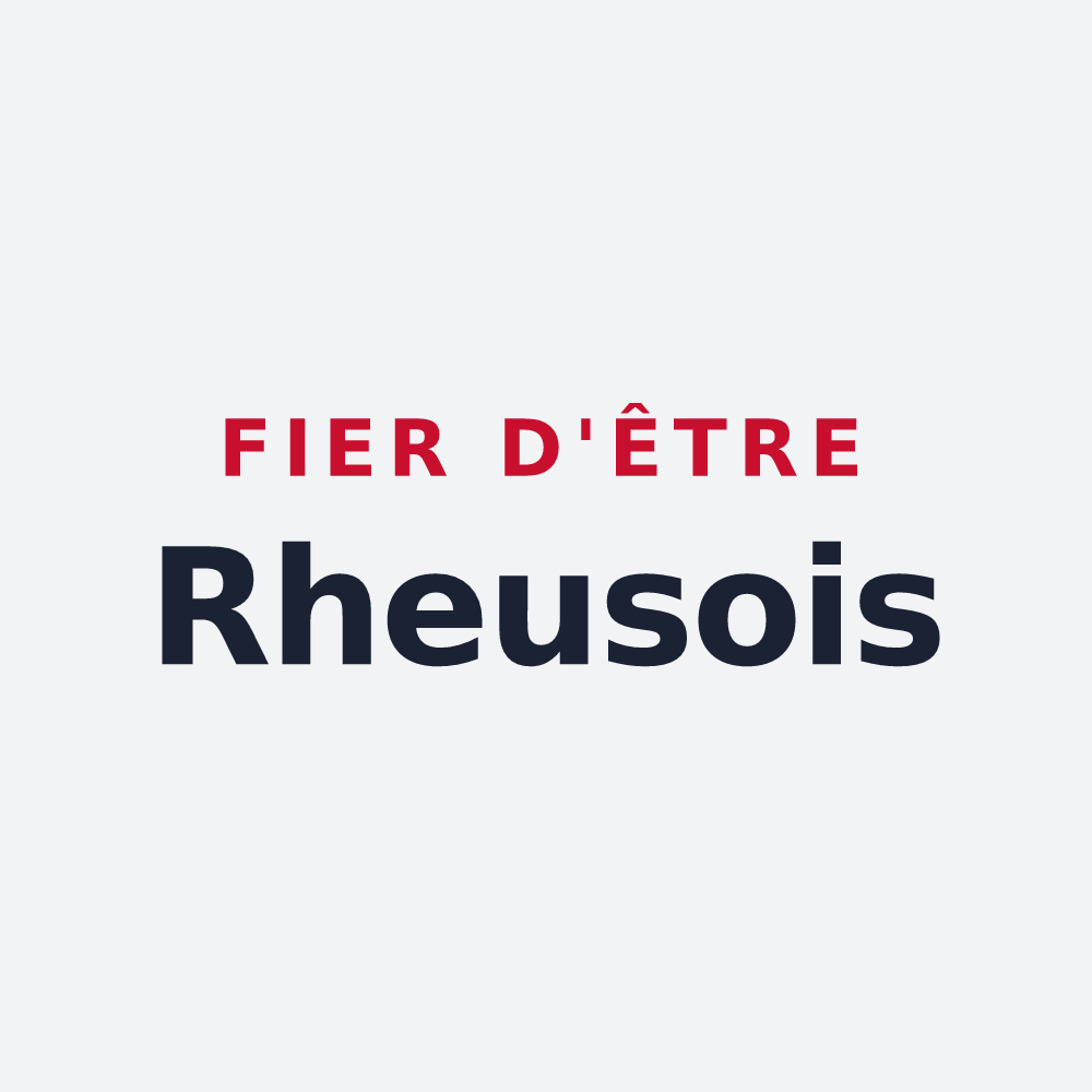 Poster « Fier d'être Rheusois » — design pour Le Rheu