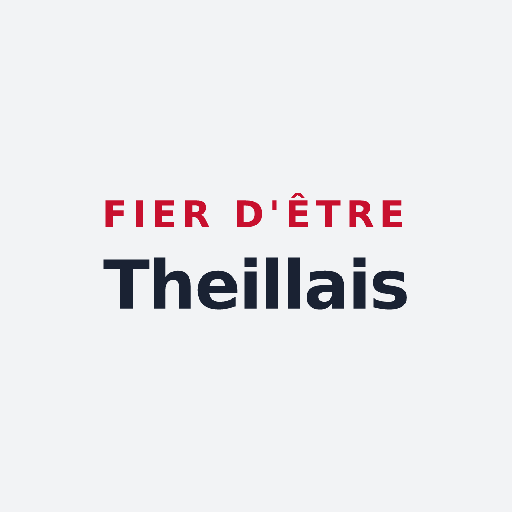 Poster « Fier d'être Theillais » — design pour Le Theil-de-Bretagne