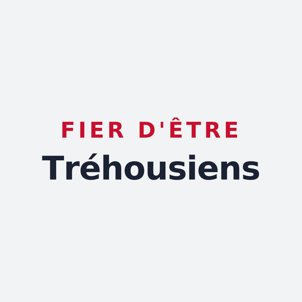 Poster « Fier d'être Tréhousiens » — design pour Le Tréhou