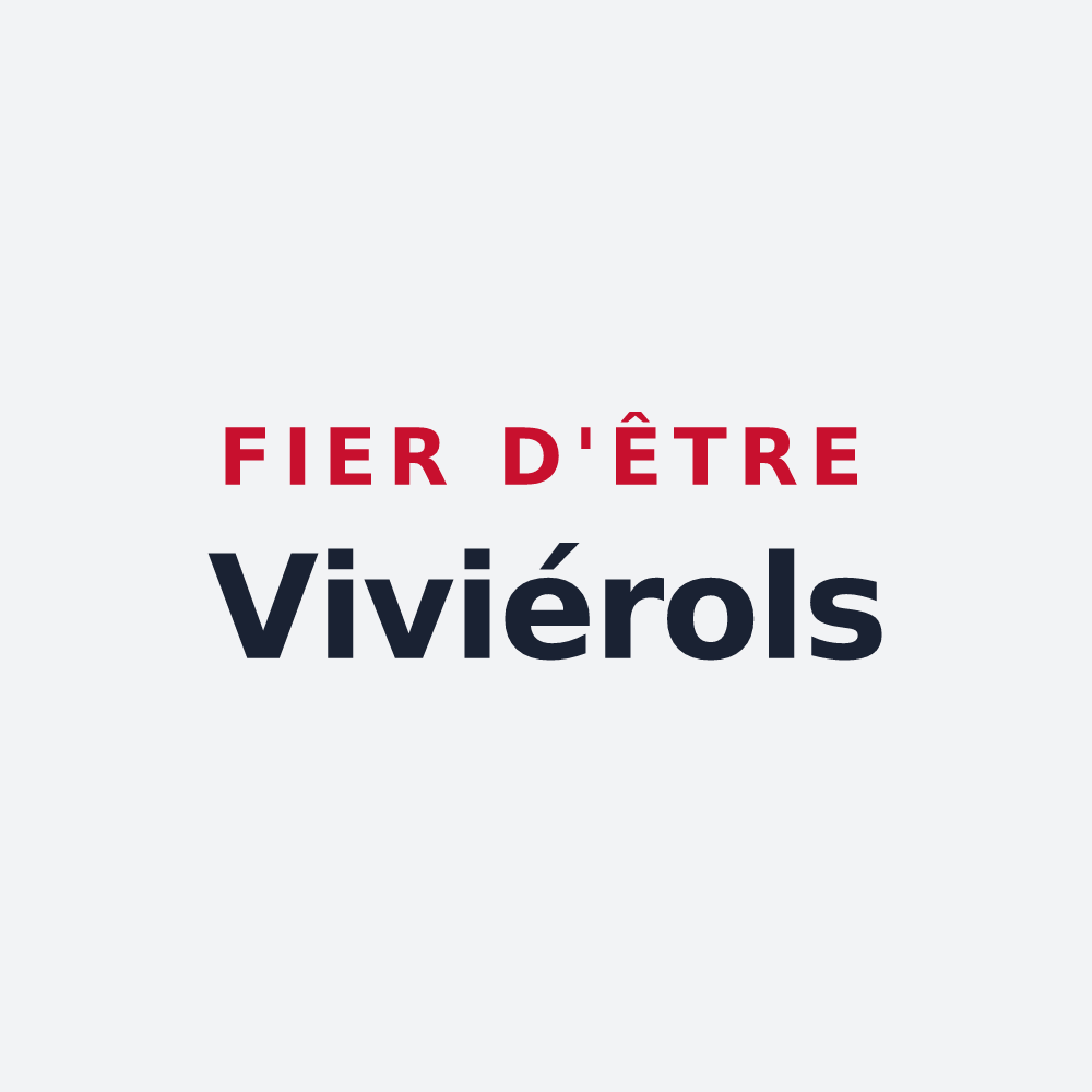 Poster « Fier d'être Viviérols » — design pour Le Vivier