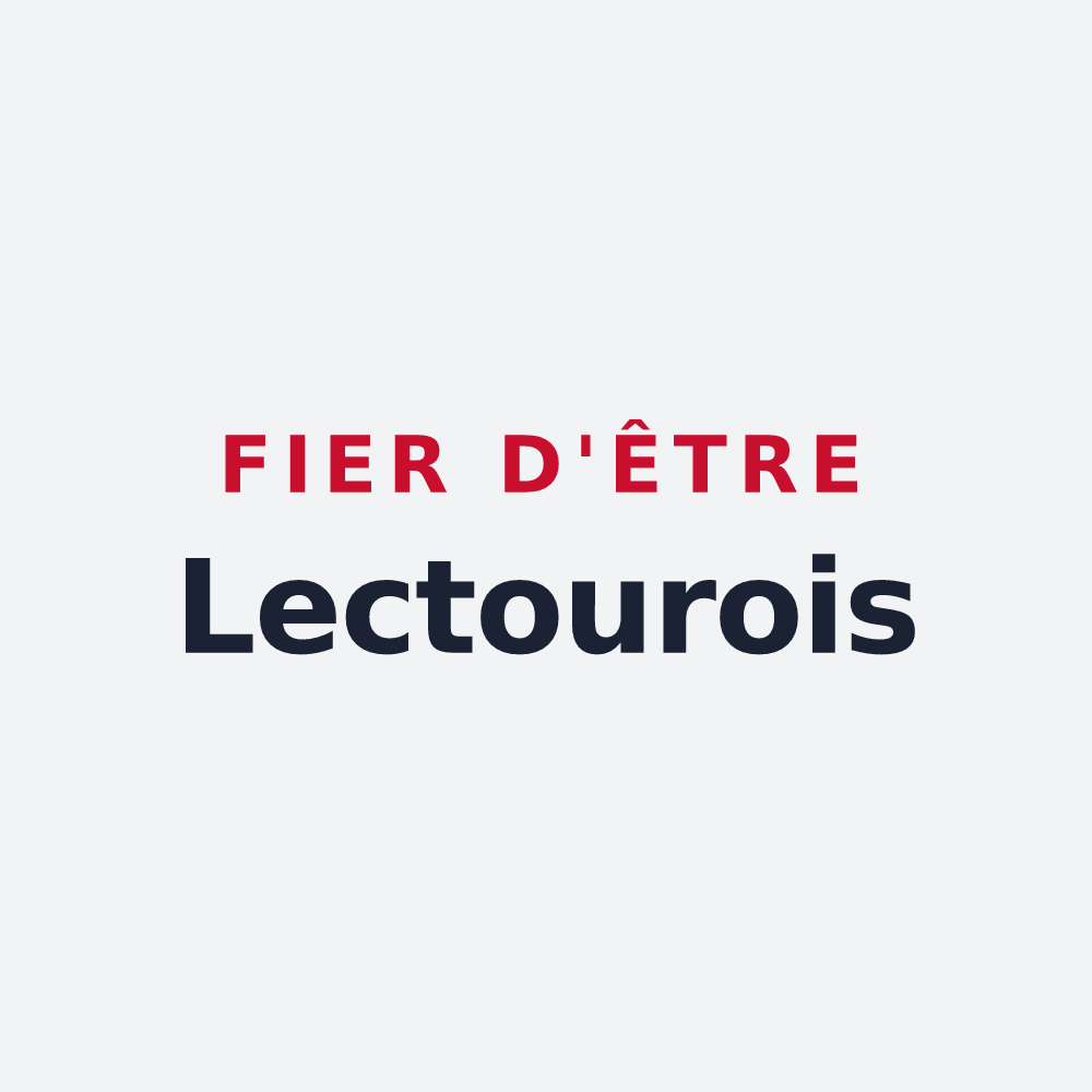 Poster « Fier d'être Lectourois » — design pour Lectoure
