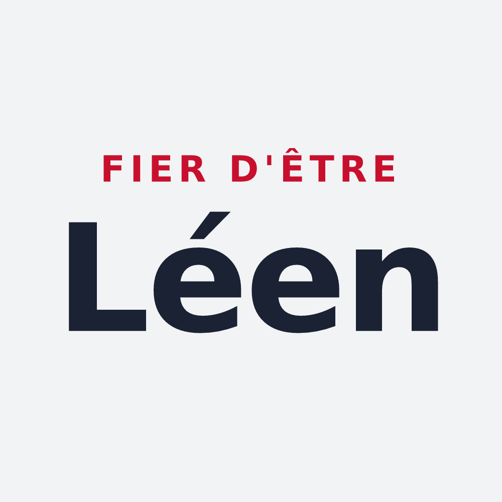 Poster « Fier d'être Léen » — design pour Lée