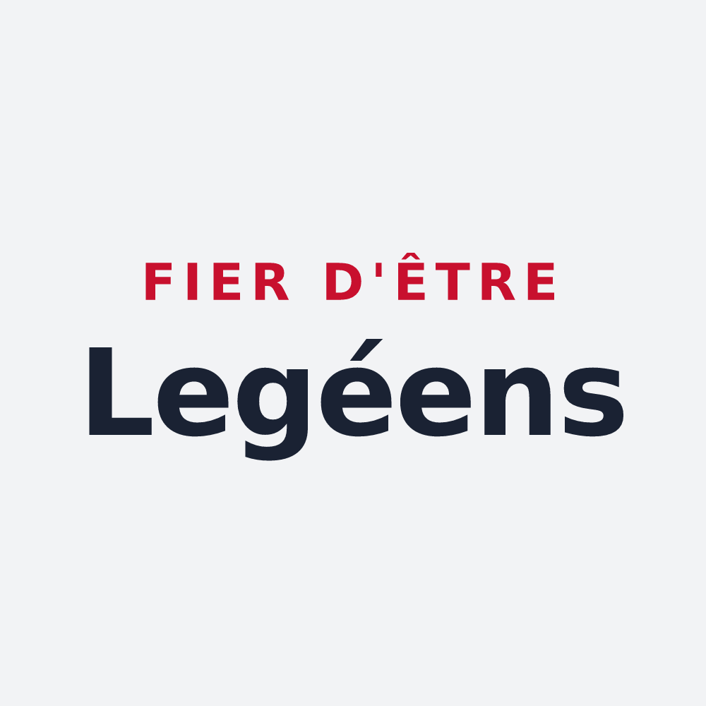 Poster « Fier d'être Legéens » — design pour Legé