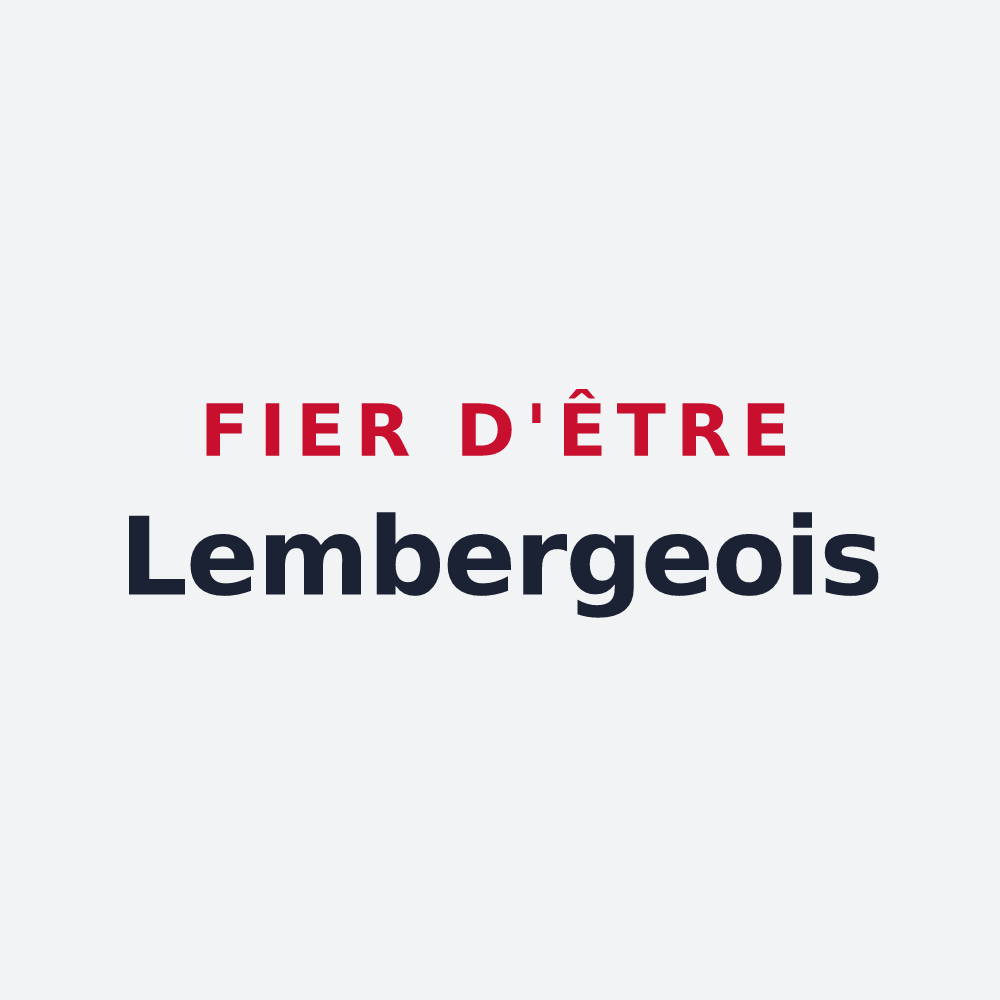 Poster « Fier d'être Lembergeois » — design pour Lemberg