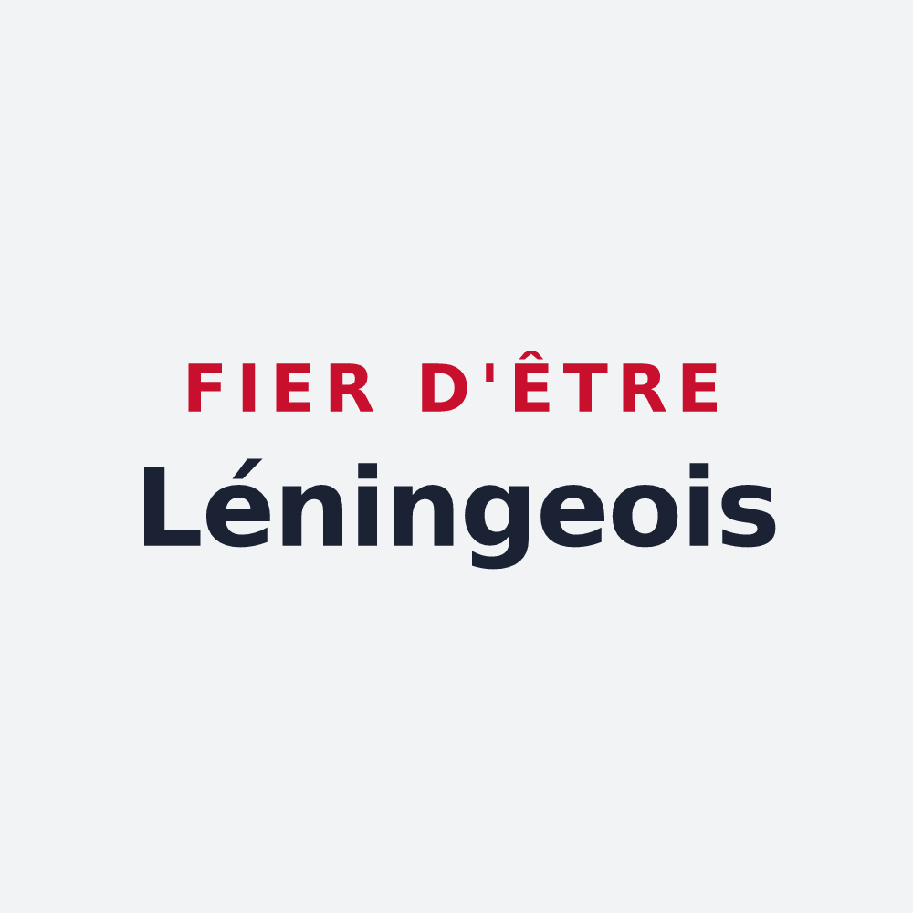 Poster « Fier d'être Léningeois » — design pour Léning