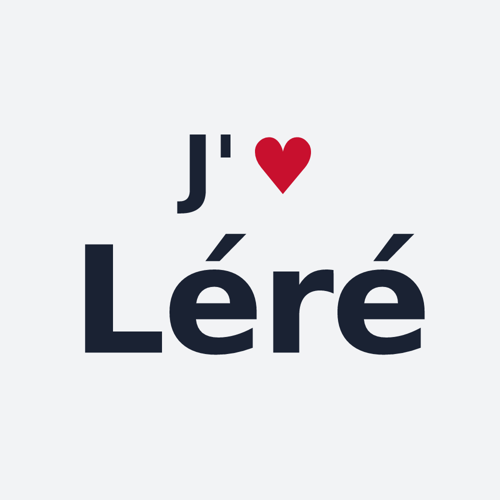 Poster personnalisé Léré — design J'aime Léré
