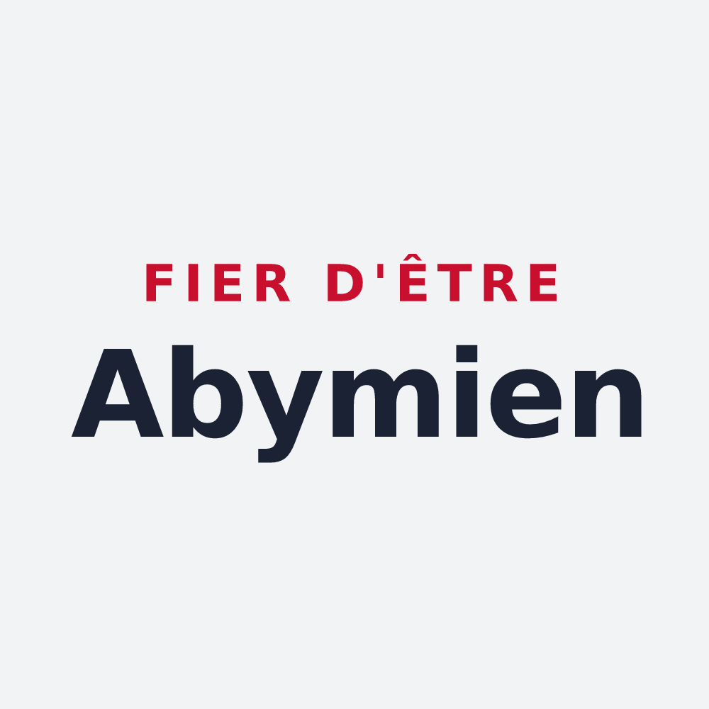 Poster « Fier d'être Abymien » — design pour Les Abymes