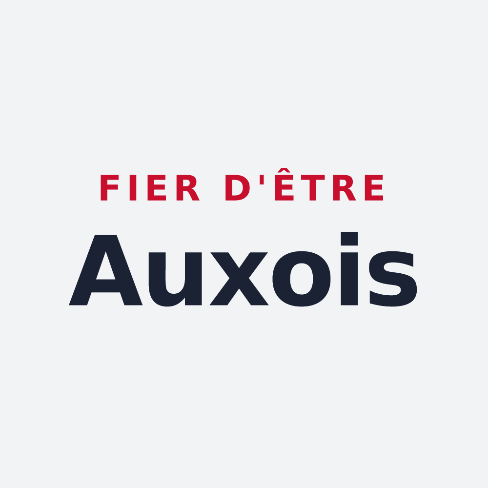Poster « Fier d'être Auxois » — design pour Les Auxons