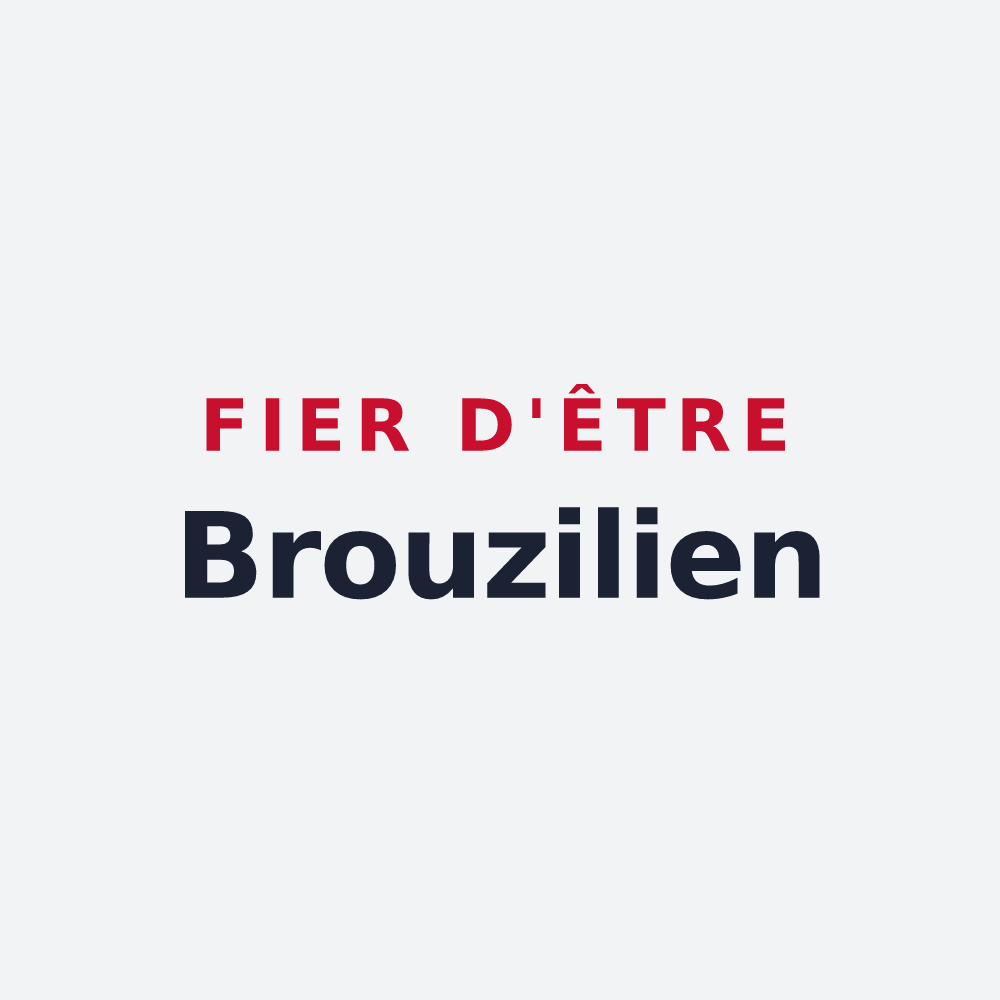 Poster « Fier d'être Brouzilien » — design pour Les Brouzils
