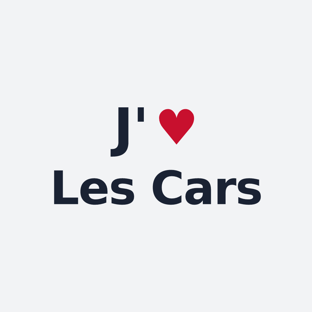 Poster personnalisé Les Cars — design J'aime Les Cars