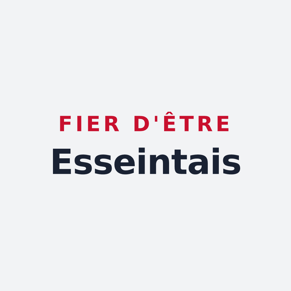 Poster « Fier d'être Esseintais » — design pour Les Esseintes
