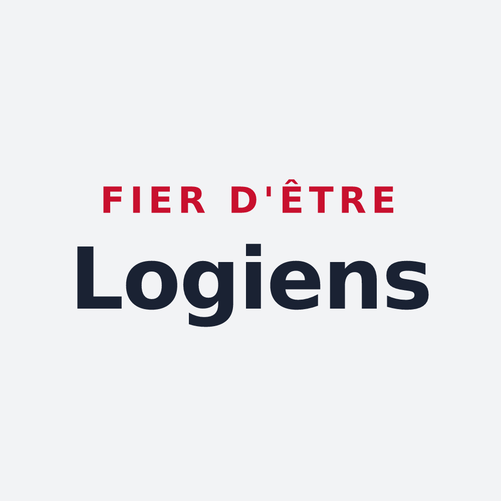 Poster « Fier d'être Logiens » — design pour Les Loges