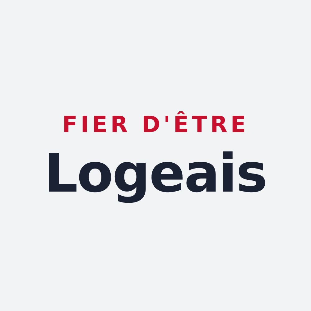 Poster « Fier d'être Logeais » — design pour Les Loges