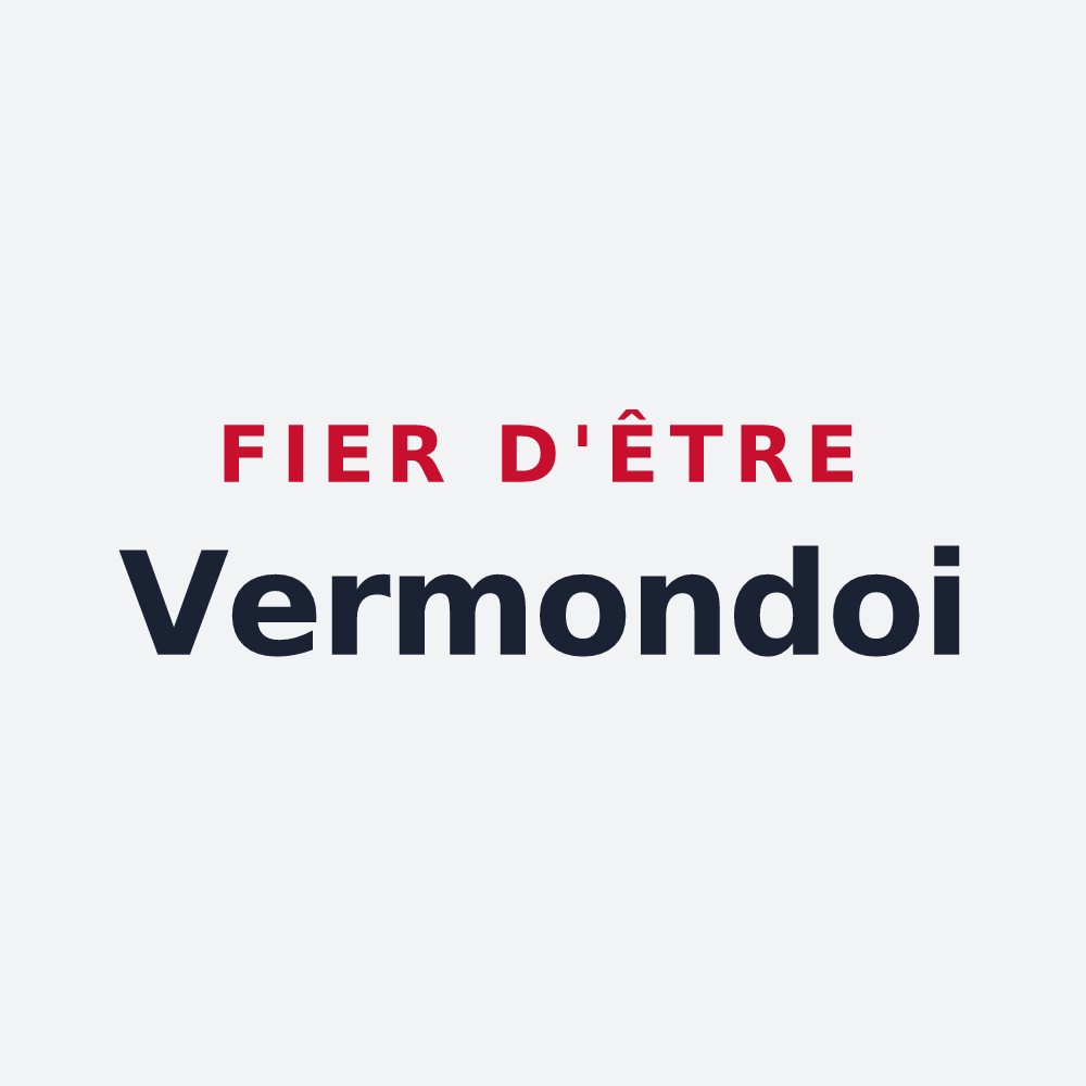 Poster « Fier d'être Vermondoi » — design pour Les Monts-Verts